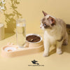 Rabbit Face 2-in-1 Automatic Pet Food & Water Bowl for Cats & Dogs