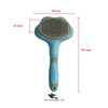 Rabbit Face Push Button Brush for Cats and Dogs – Premium Grooming Tool