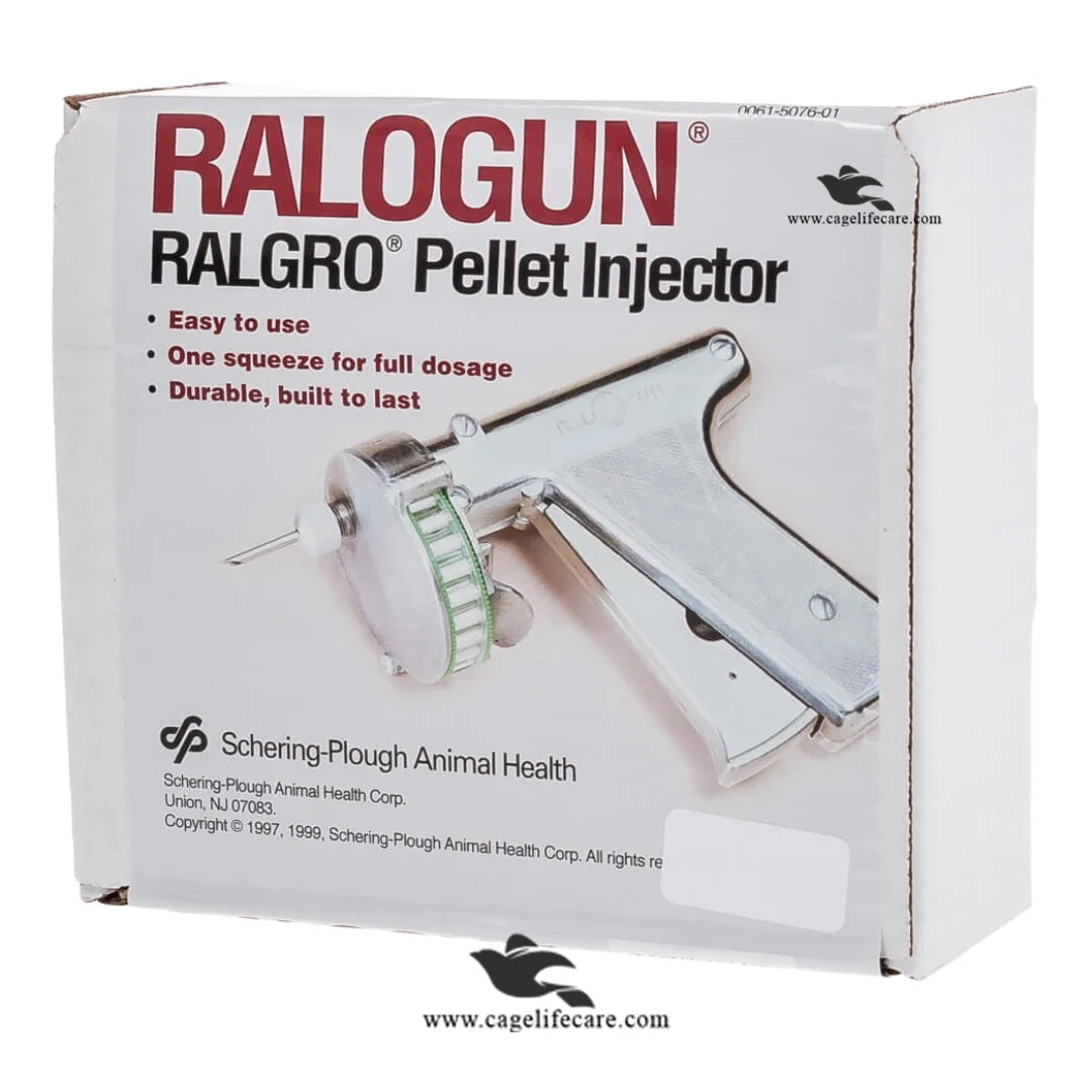 Livestock implant injector with Ralgro® pellets