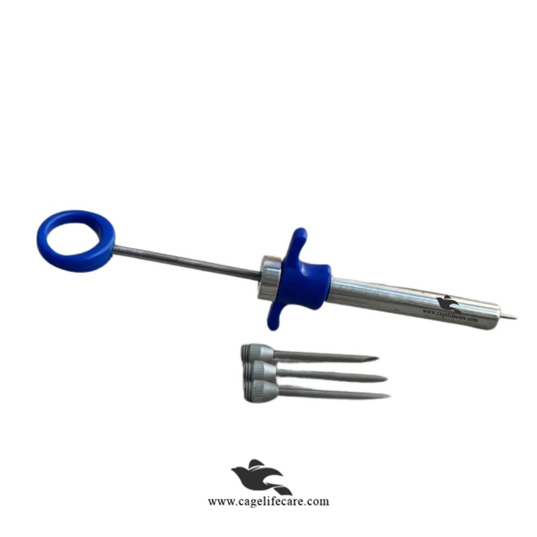 professional Ralgro implant gun with extra needles
