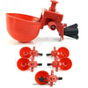 Red Auto Water Cup Drinker for Pigeons & Poultry