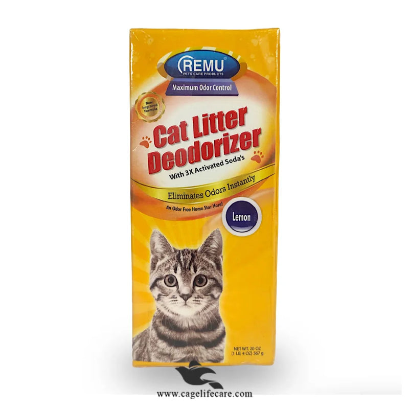 Remu Cat Litter Deodorizer with Activated Soda – 500G