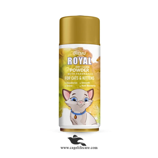 Remu Cat & Kitten Dry Clean Bath Powder 225GM