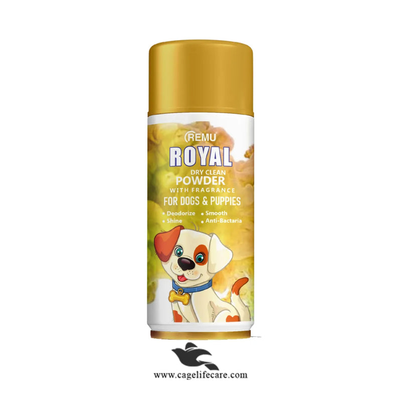 Remu Dog & Puppy Dry Clean Bath Powder 225GM