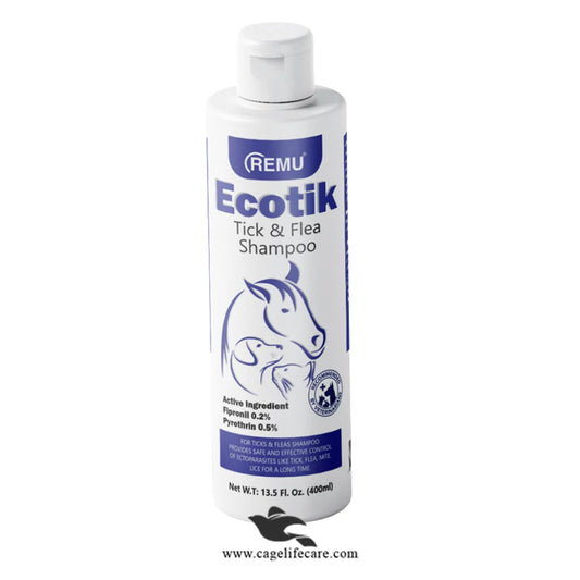 Remu Ecotik Tick & Flea Shampoo for Cats & Dogs