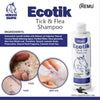Remu Ecotik Tick & Flea Medicated Shampoo for Cats & Dogs