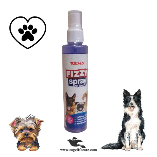 Remu Fizzy Spray Dog 200ml – Waterless Bath