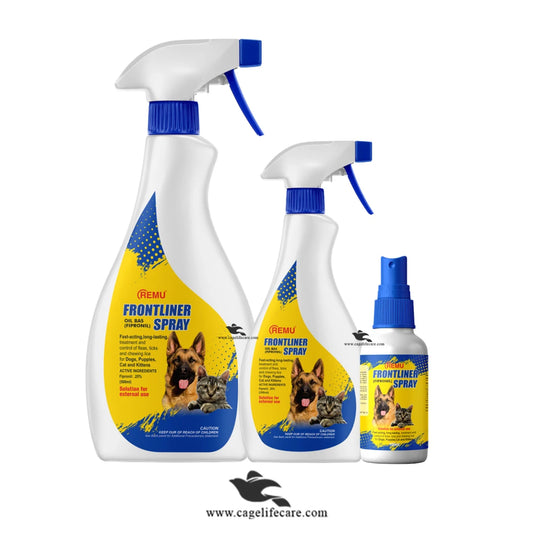 Remu Frontliner – Tick & Flea Spray for Dogs & Cats
