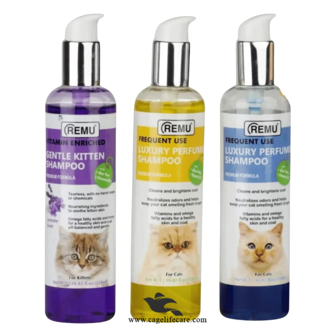 Remu Luxury Perfumed Cat & Kitten Shampoo 300ml