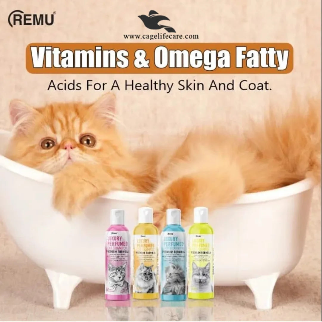 Remu Luxury Perfumed Cat & Kitten Shampoo 300ml