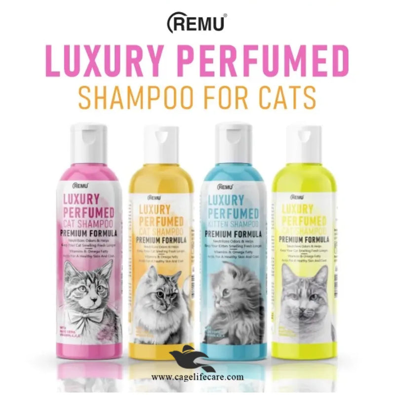 Remu Luxury Perfumed Cat & Kitten Shampoo 320ml