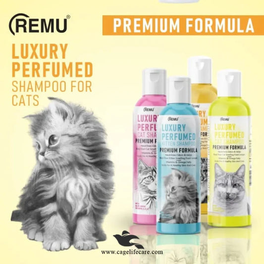 Remu Luxury Perfumed Cat & Kitten Shampoo 300ml