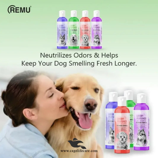 Remu Luxury Perfumed Puppy & Dog Shampoo 320ml