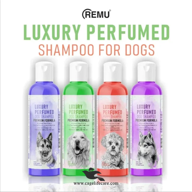 Remu Luxury Perfumed Puppy & Dog Shampoo 320ml