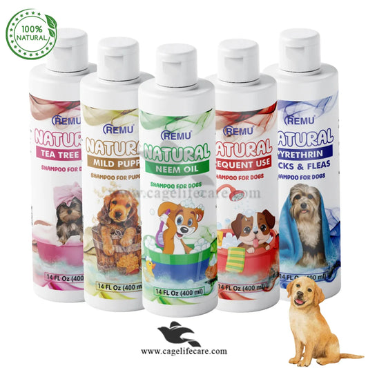 Remu Natural Shampoo for Dogs & Puppies 400ml