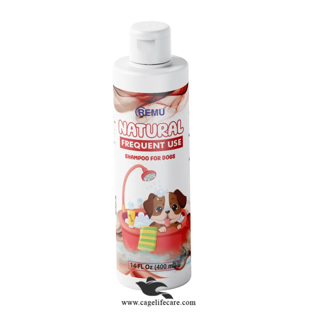 Remu Natural Shampoo for Dogs & Puppies 400ml FREQUENT USE