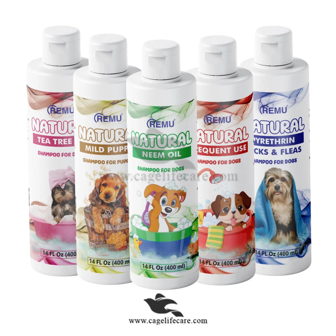 Remu Natural Shampoo for Dogs & Puppies 400ml