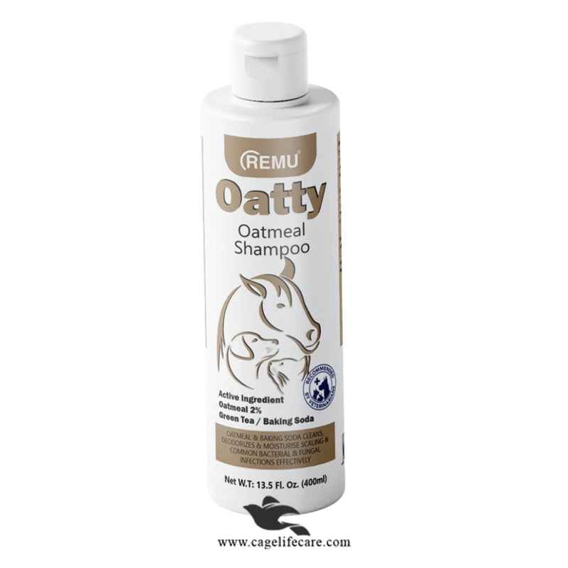 Remu Oatty Oatmeal Medicated Shampoo for Cats & Dogs