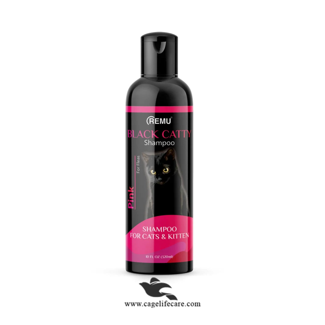 Remu Special Black Catty Shampoo Premium for Cats & Kittens PINK