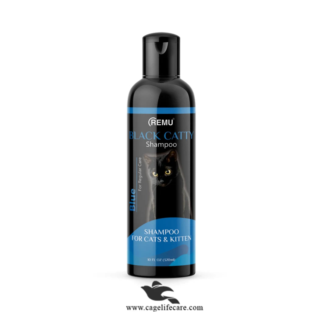 Remu Special Black Catty Shampoo Premium for Cats & Kittens  BLUE