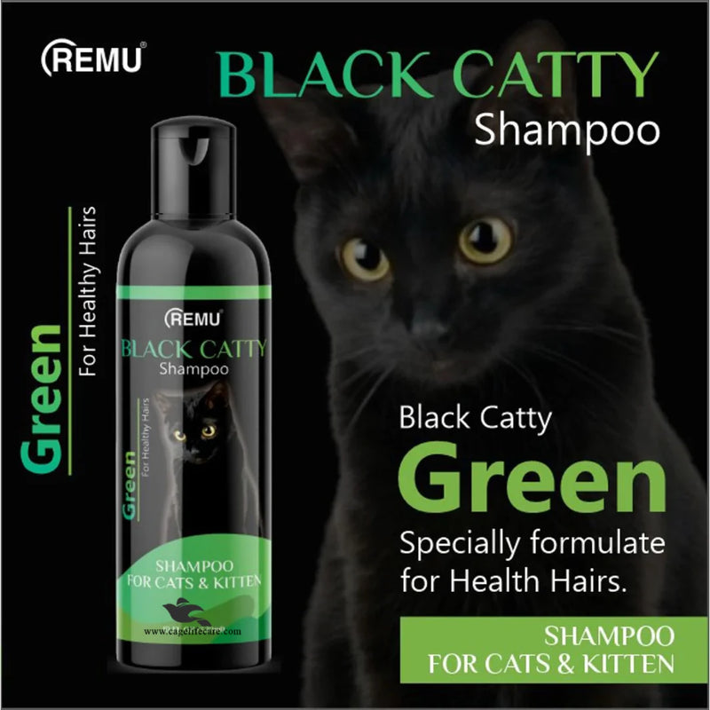 Remu Special Black Catty Shampoo Premium for Cats & Kittens