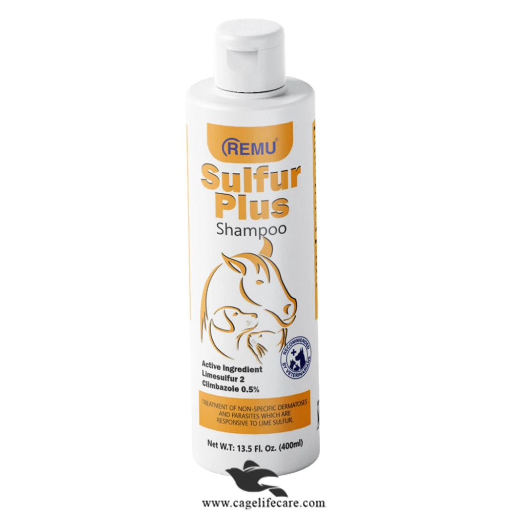 Remu Sulfur Plus Medicated Shampoo for Cats & Dogs