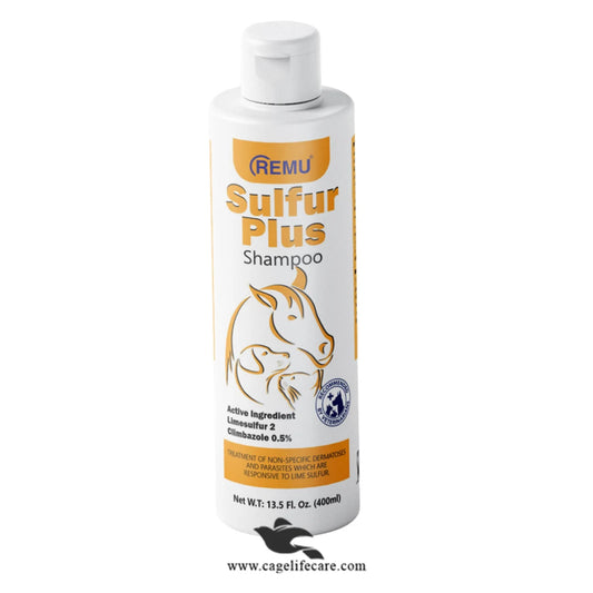 Remu Sulfur Plus Medicated Shampoo for Cats & Dogs