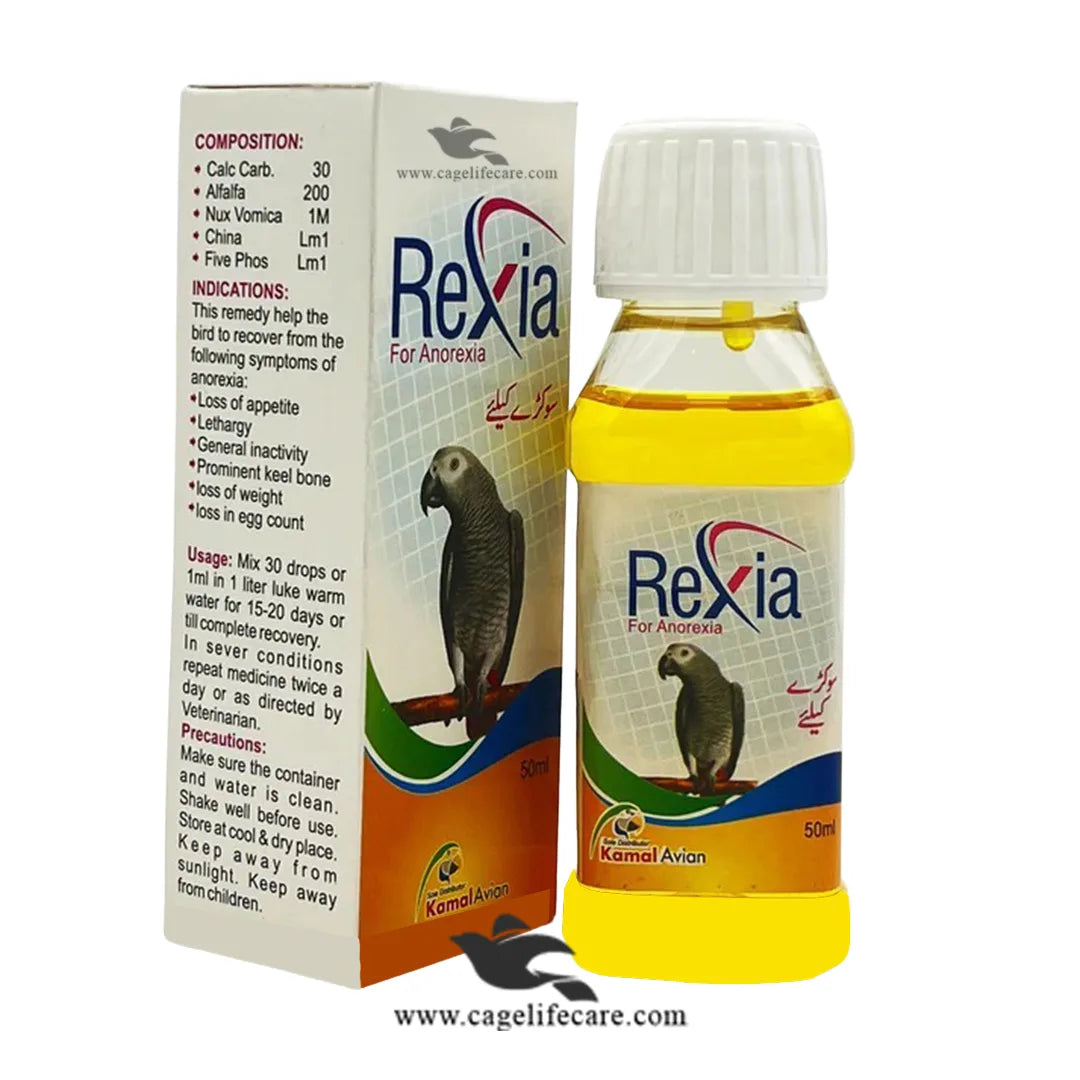 Rexia – Recover from Anorexia & Boost Bird Health English Guide