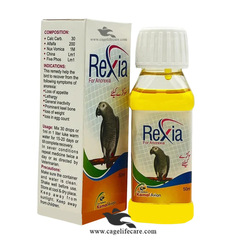Rexia – Recover from Anorexia & Boost Bird Health