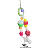 Ring Rope Bird Toy – Jingle Twist Toy for Birds, Fun & Interactive Play
