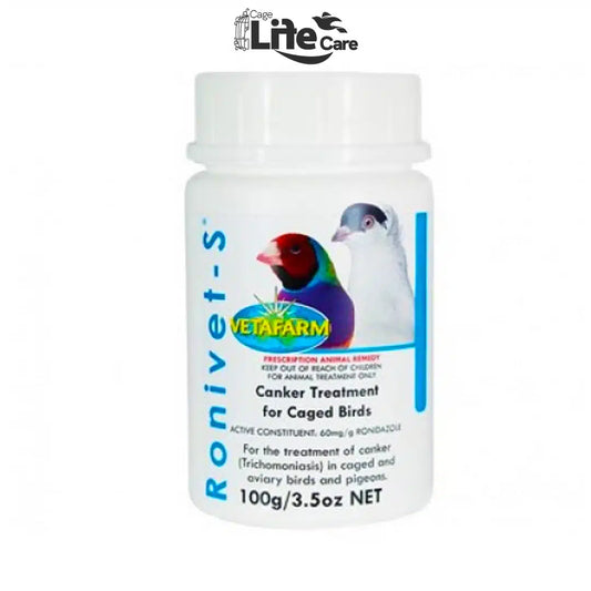 Ronivet S – Canker Treatment for Cage Birds