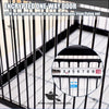 Pigeon Trap Cage - Foldable Metal 4-Sided Entry