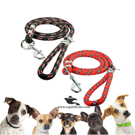 Round Rope Leash for Dogs & Cats – Durable & Comfortable