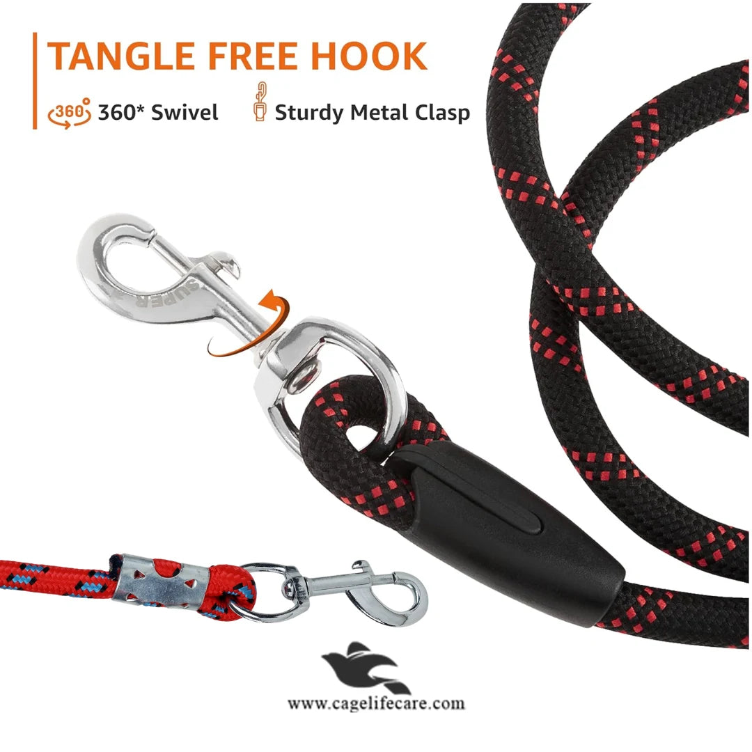 Round Rope Leash for Dogs & Cats – Durable & Comfortable