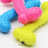 Rubber Bone Dog Toy Teether – Durable Chew Toy for Puppies & Dogs