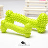 Rubber Bone Dog Toy Teether – Durable Chew Toy for Puppies & Dogs