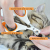 Safe Nail Cutter for Kittens, Cats & Puppies – Stainless Steel Grooming Clipper