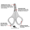 Safe Nail Cutter for Kittens, Cats & Puppies – Stainless Steel Grooming Clipper