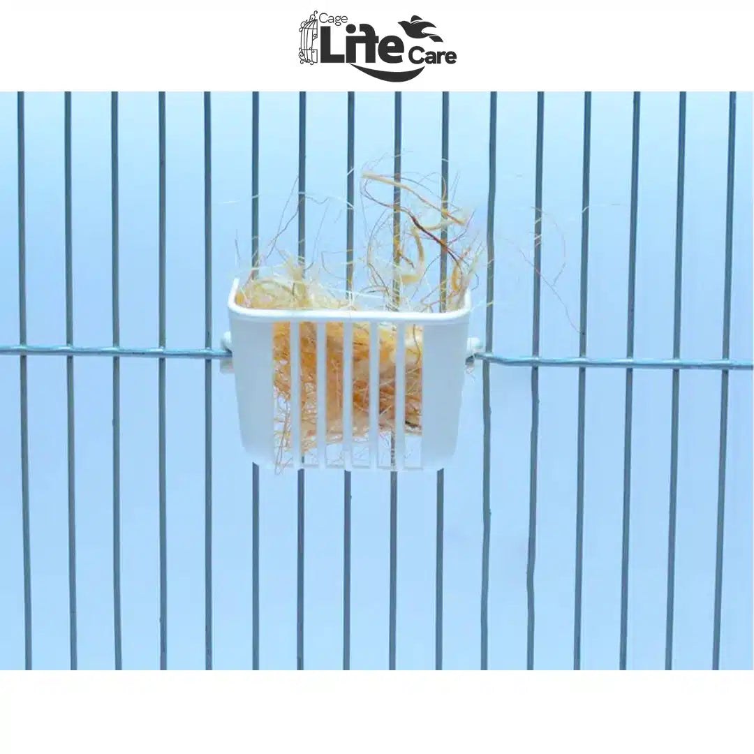 Salad & Nesting Rack For Small Birds