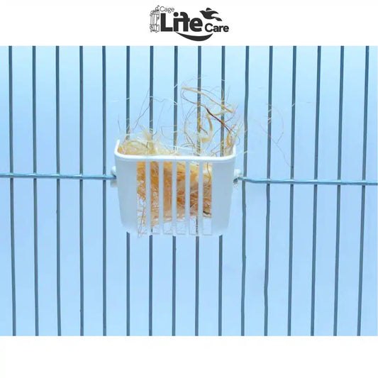 Salad & Nesting Rack For Small Birds