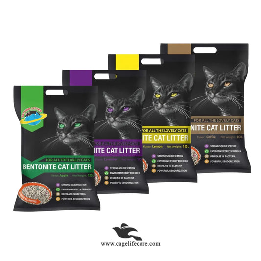 Saturn Bentonite Cat Litter 10L (Apple, Valendar, Lemon & Coffee)