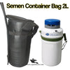 Semen 2L Container Cover – High-Quality Leather for Livestock