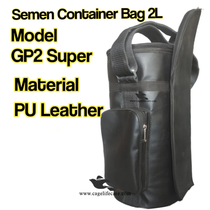 Semen 2L Container Cover – High-Quality Leather for Livestock