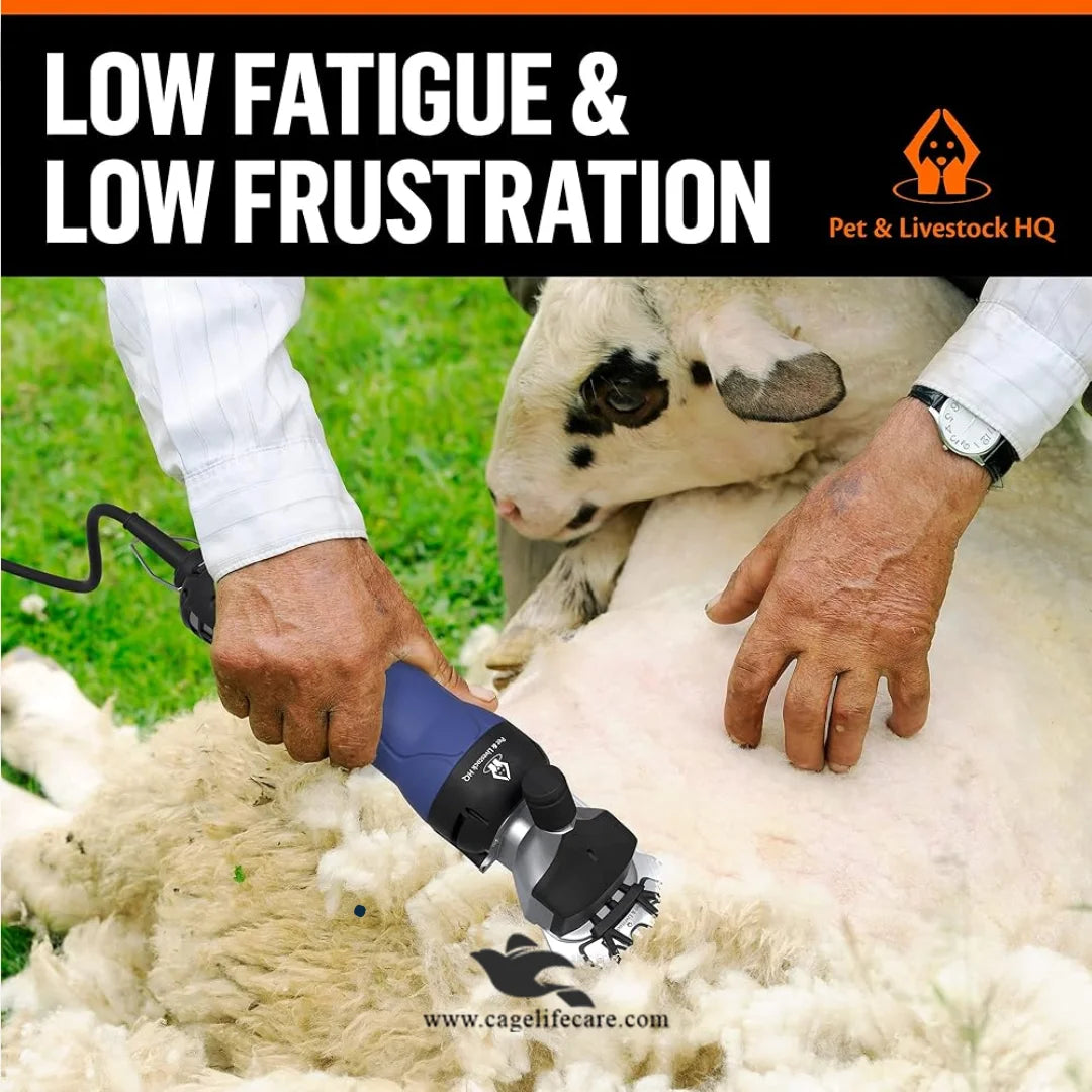 Livestock grooming machine for sheep and goats
