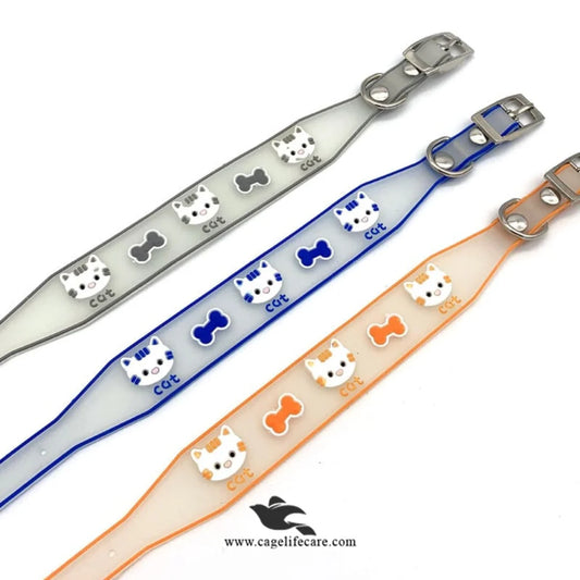 Silicone Rubber Cat & Puppy Collar – Adjustable & Premium (Imported) 