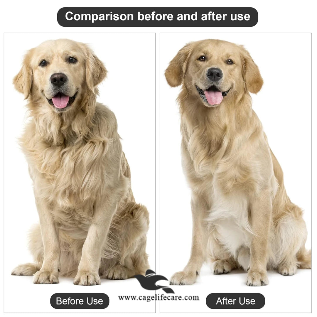 Durable pet comb for rabbits and small animals