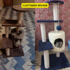 Single Round House Cat Scratcher Post – 107CM