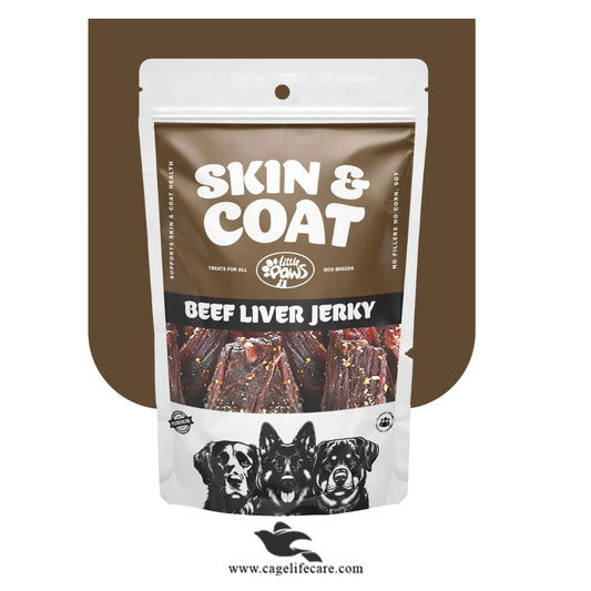 Skin & Coat Beef Liver Jerky for Dogs – 70g