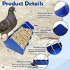 Small Plastic Grill Feeding Tray 20cm - for Birds Pigeons and Poultry