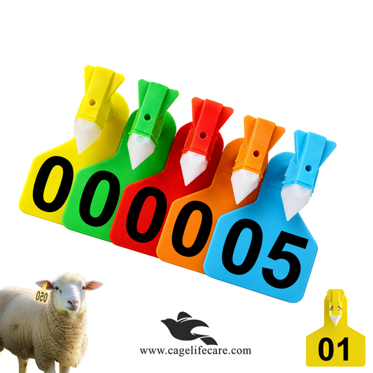 Small Zee Ear Tags imported laser customised Z ear tags for livestock animals